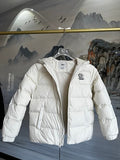 MLB Kids’ New York Yankees Hooded Puffer Jacket | Cream