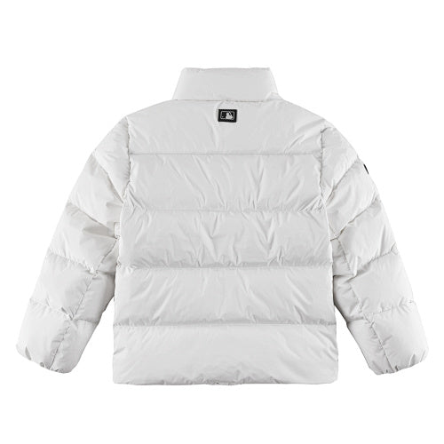 MLB New York Yankees Unisex Stand-Collar Down Jacket – White