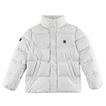 MLB New York Yankees Unisex Stand-Collar Down Jacket – White