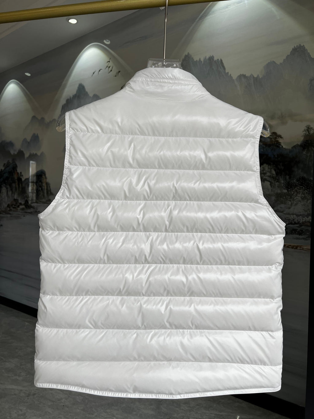 Moncler Down Vest – White