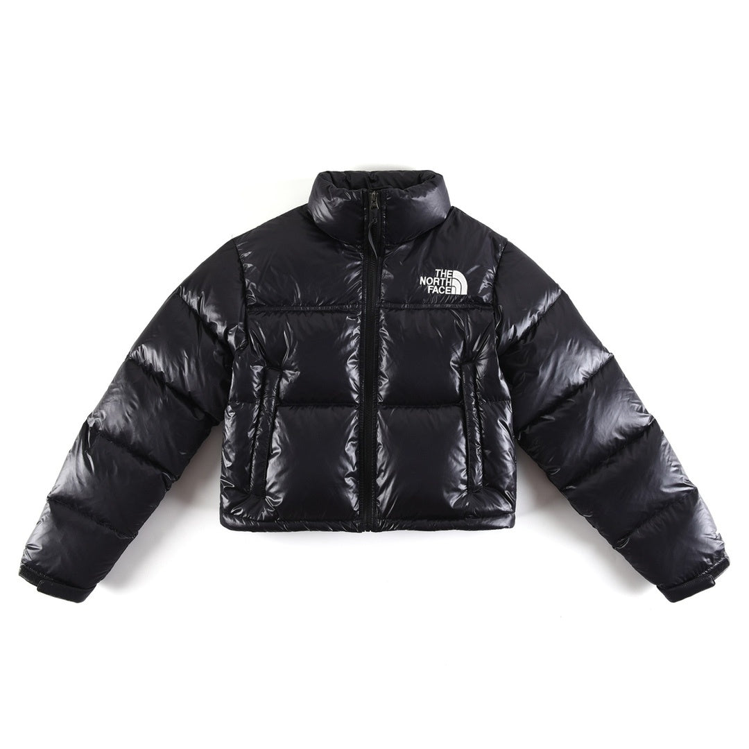 The North Face 1996 Retro Nuptse Cropped Jacket – Black