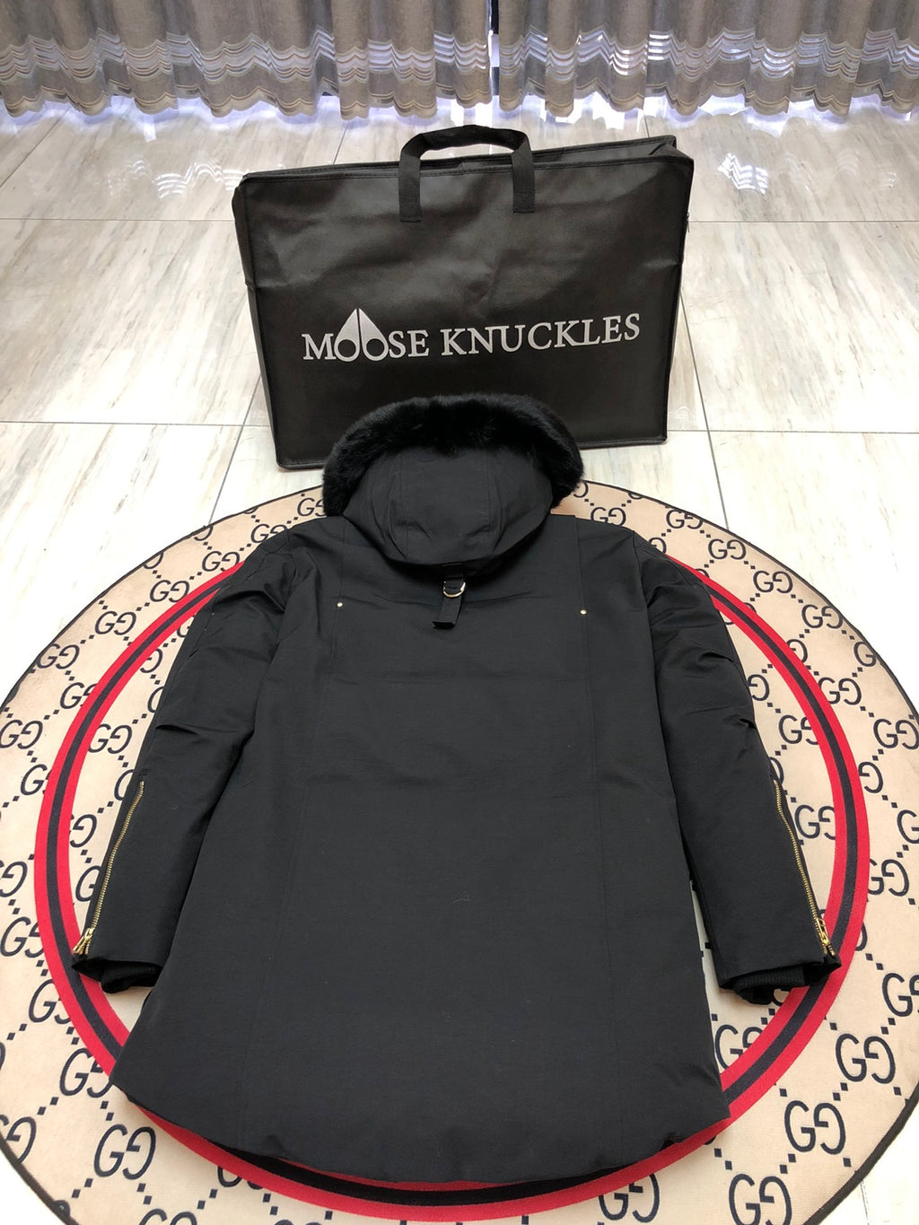 Moose Knuckles Men’s Long Down Parka