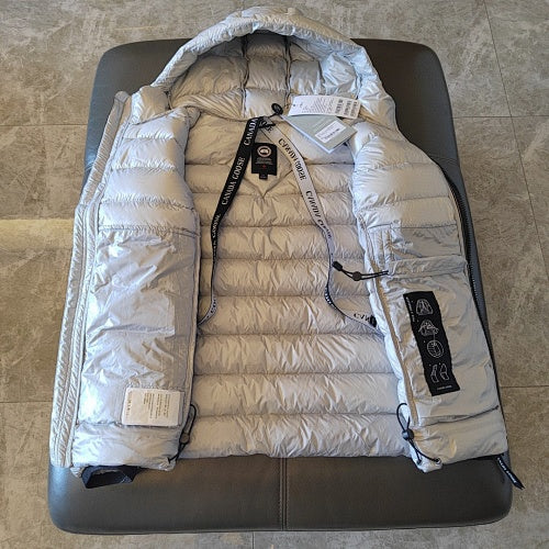 Canada Goose Lightweight Down Jacket – Silver