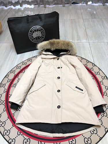 Canada Goose Women's Down Parka – Cream