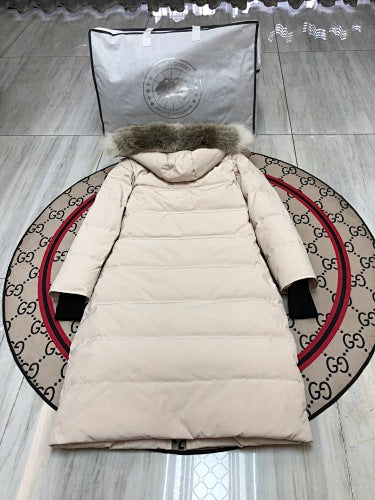 Canada Goose Women's Maxi Down Coat – Cream
